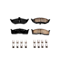 Power Stop 17-591 - Z17 Evolution Plus Ceramic Front Brake Pads vehicle fitment brake part