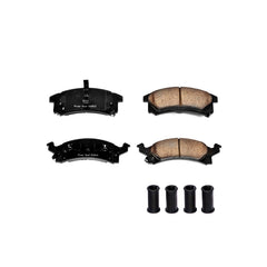 Power Stop 17-673 - Z17 Evolution Plus Ceramic Front Brake Pads vehicle fitment brake part