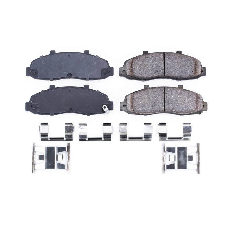 Power Stop 17-679 - Z17 Evolution Plus Ceramic Front Brake Pads vehicle fitment brake part