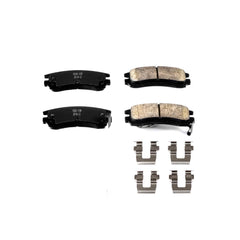 Power Stop 17-698 - Z17 Evolution Plus Ceramic Rear Brake Pads vehicle fitment brake part