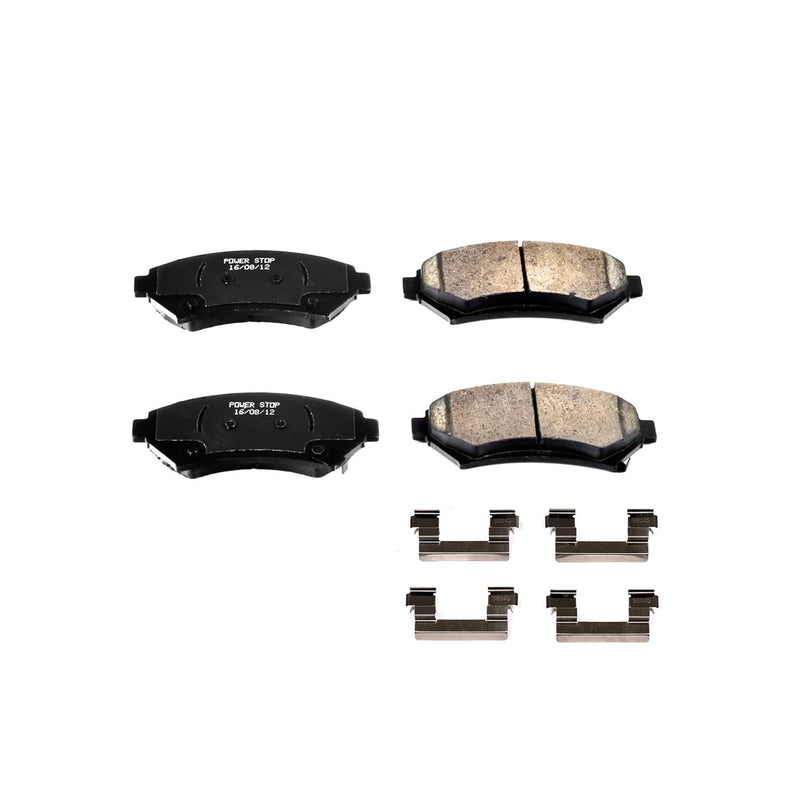 Power Stop 17-699 - Z17 Evolution Plus Ceramic Front Brake Pads vehicle fitment brake part