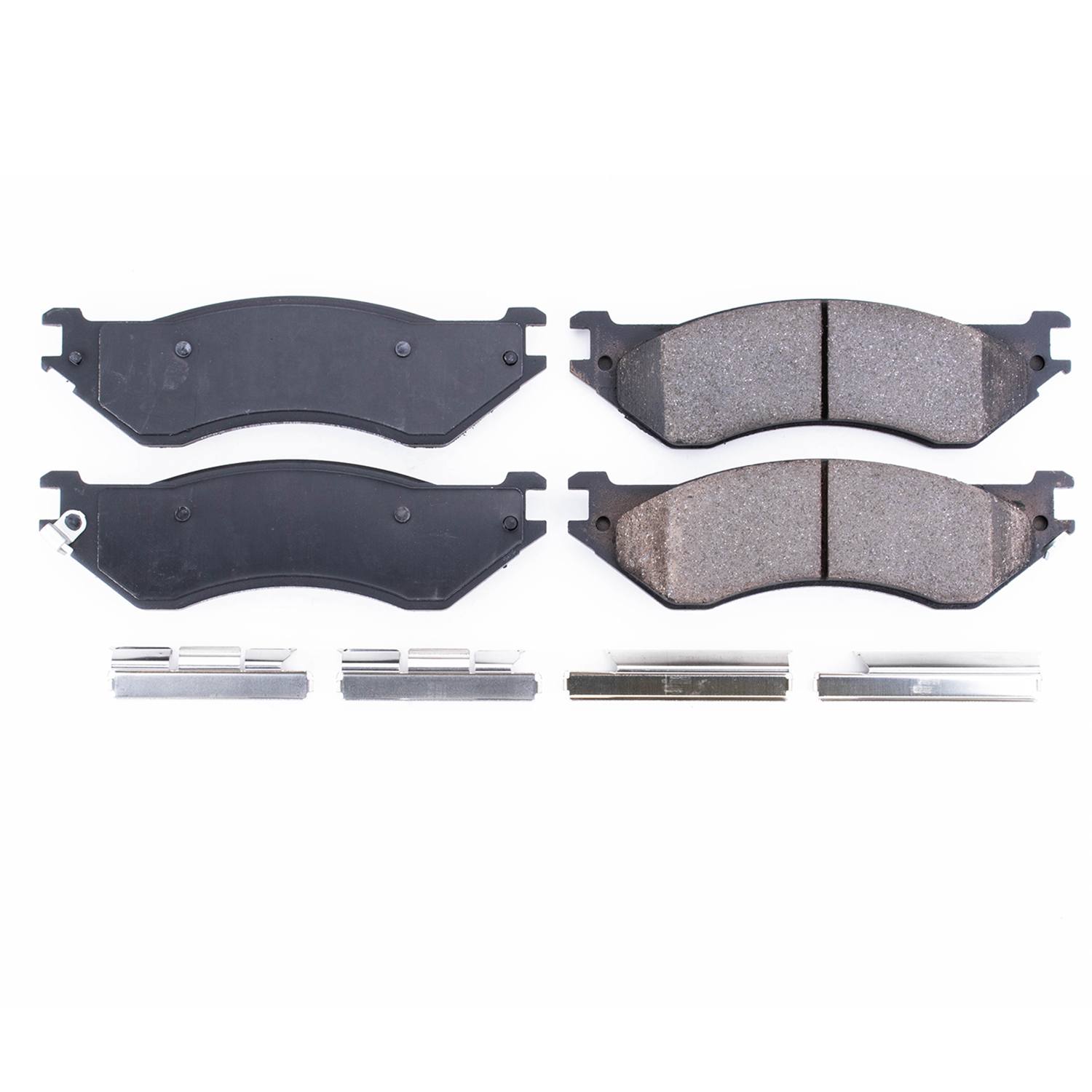 Power Stop 17-702 - Z17 Evolution Plus Ceramic Front Or Rear Brake Pads vehicle fitment brake part