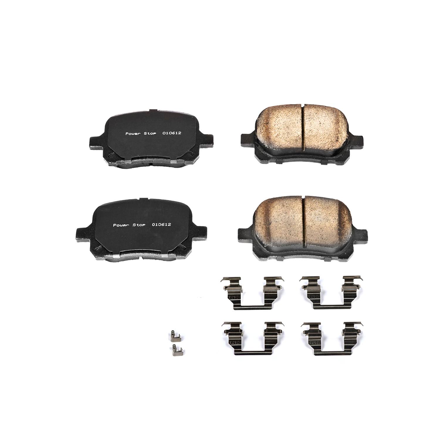 Power Stop 17-707 - Z17 Evolution Plus Ceramic Front Brake Pads vehicle fitment brake part