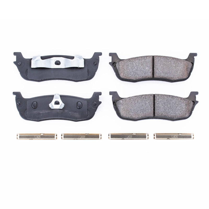 Power Stop 17-711 - Z17 Evolution Plus Ceramic Rear Brake Pads vehicle fitment brake part