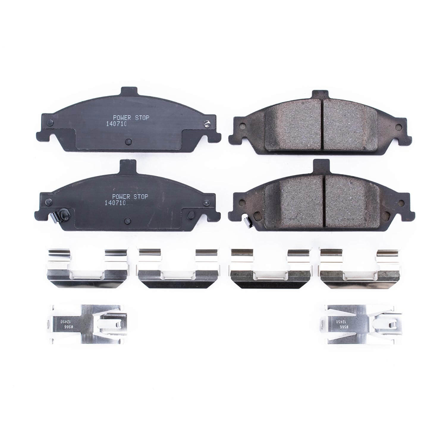 Power Stop 17-727 - Z17 Evolution Plus Ceramic Front Brake Pads vehicle fitment brake part