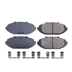 Power Stop 17-748 - Z17 Evolution Plus Ceramic Front Brake Pads vehicle fitment brake part