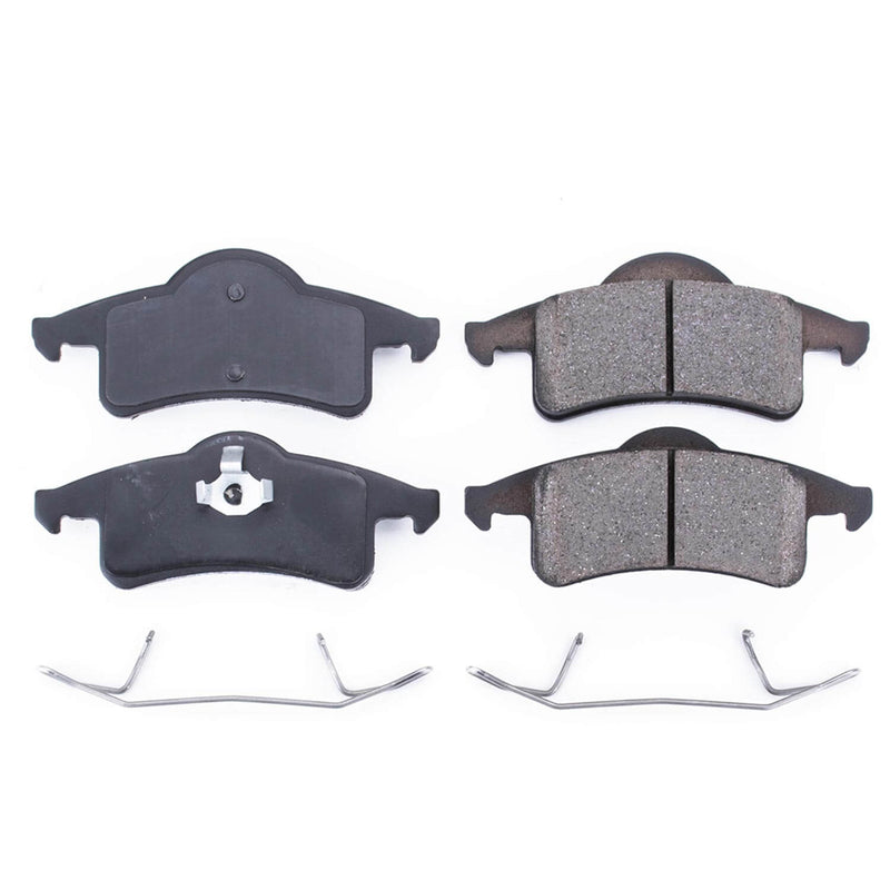 Power Stop 17-791 - Z17 Evolution Plus Ceramic Rear Brake Pads vehicle fitment brake part
