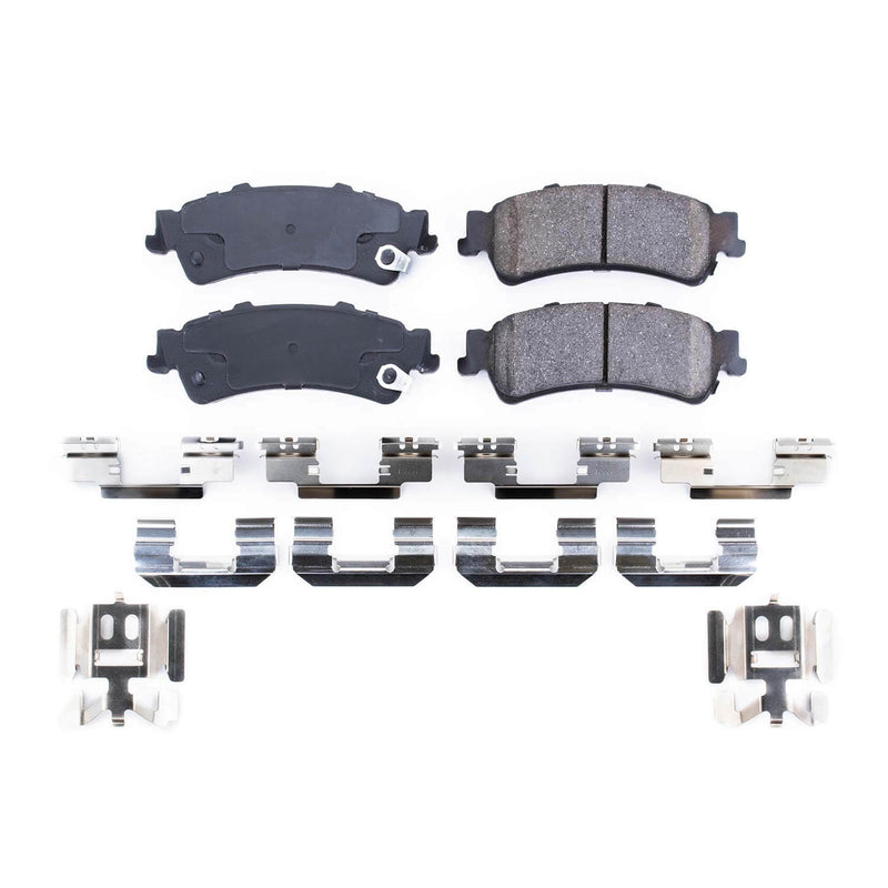 Power Stop 17-792 - Z17 Evolution Plus Ceramic Rear Brake Pads vehicle fitment brake part
