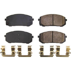 Power Stop 17-8003 - Z17 Evolution Plus Premium Ceramic Front Brake Pads vehicle fitment brake part