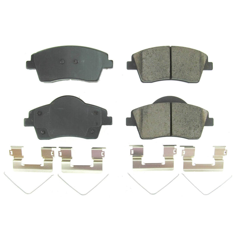 Power Stop 17-8006 - Z17 Evolution Plus Premium Ceramic Front Brake Pads vehicle fitment brake part