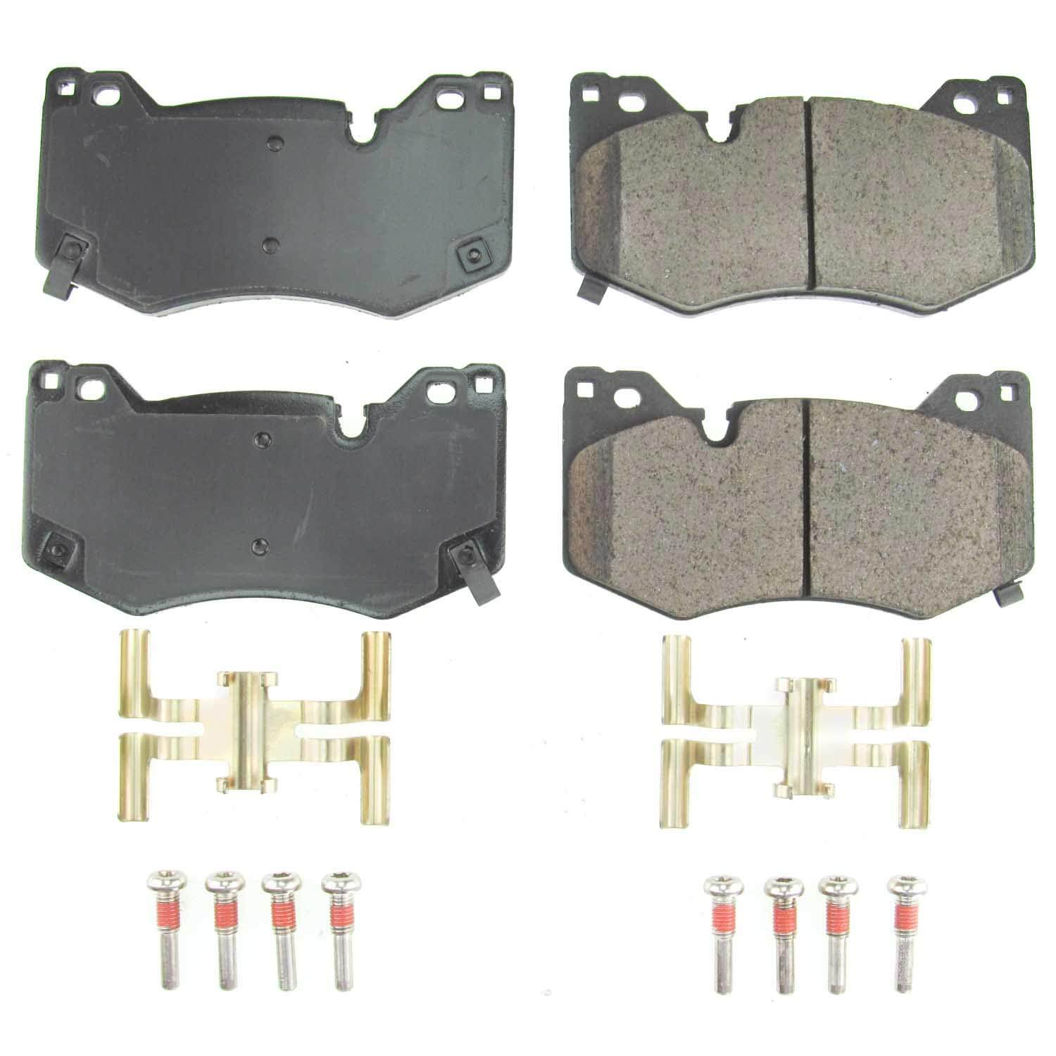 Power Stop 17-8009 - Z17 Evolution Plus Premium Ceramic Front Brake Pads vehicle fitment brake part