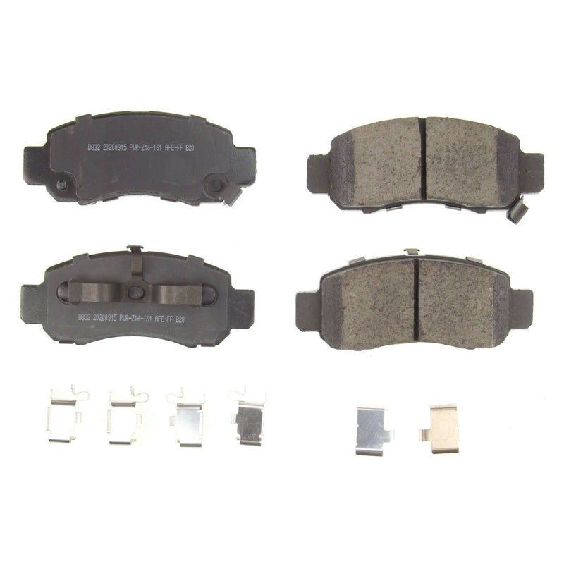 Power Stop 17-832 - Z17 Evolution Plus Premium Ceramic Front Brake Pads vehicle fitment brake part