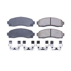 Power Stop 17-833 - Z17 Evolution Plus Ceramic Front Brake Pads vehicle fitment brake part