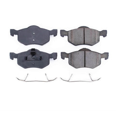 Power Stop 17-843 - Z17 Evolution Plus Ceramic Front Brake Pads vehicle fitment brake part