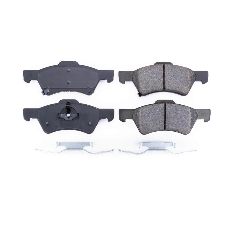 Power Stop 17-857 - Z17 Evolution Plus Ceramic Front Brake Pads vehicle fitment brake part