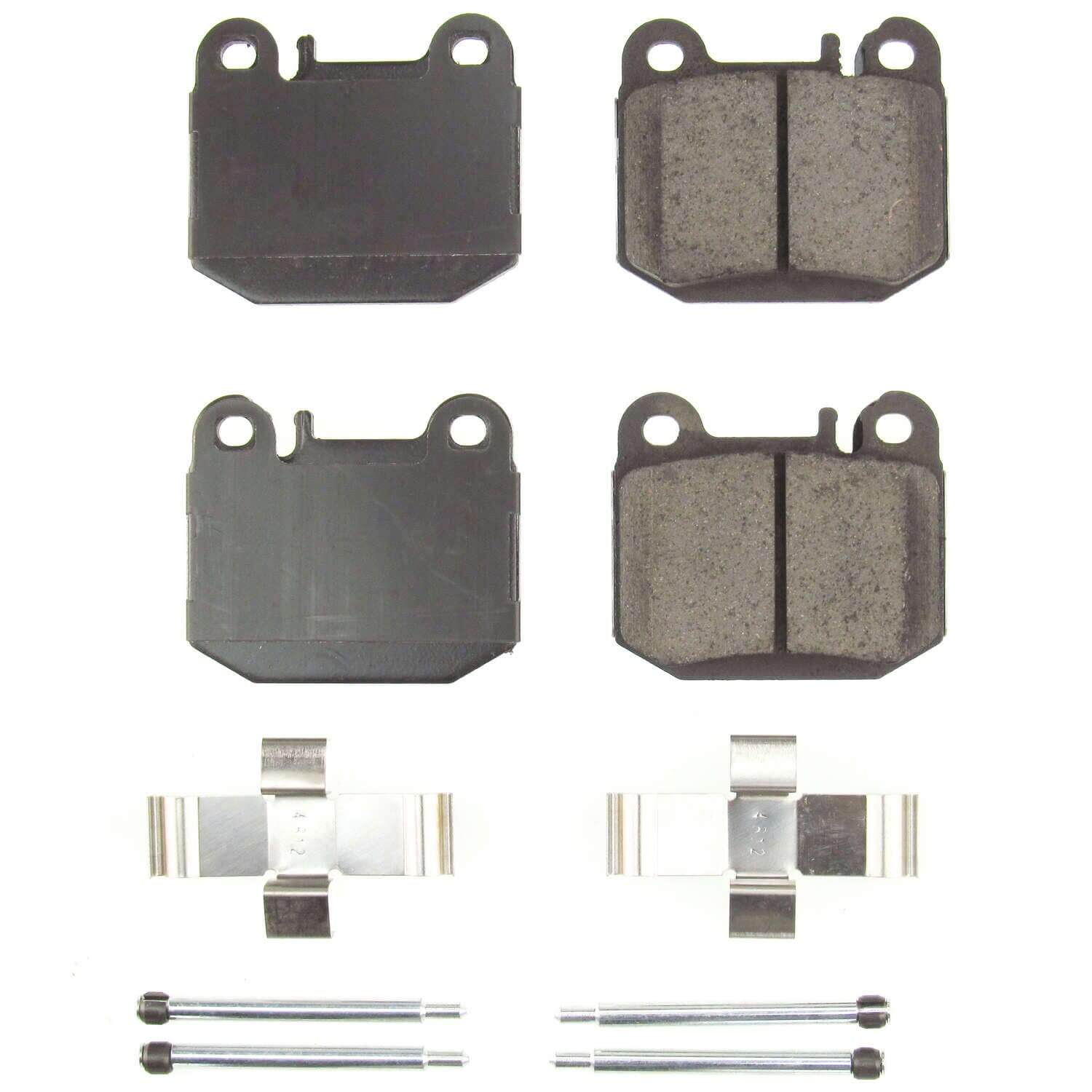 Power Stop 17-874 - Z17 Evolution Plus Premium Ceramic Rear Brake Pads vehicle fitment brake part
