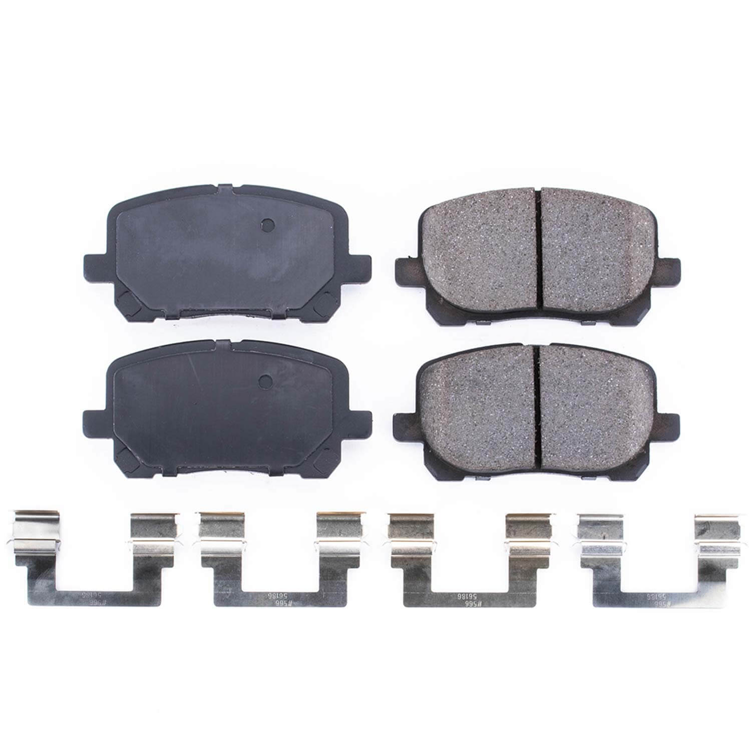 Power Stop 17-923 - Z17 Evolution Plus Ceramic Front Brake Pads vehicle fitment brake part