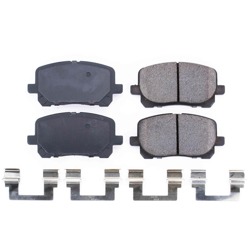 Power Stop 17-923 - Z17 Evolution Plus Ceramic Front Brake Pads vehicle fitment brake part