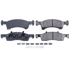 Power Stop 17-934 - Z17 Evolution Plus Ceramic Front Brake Pads vehicle fitment brake part