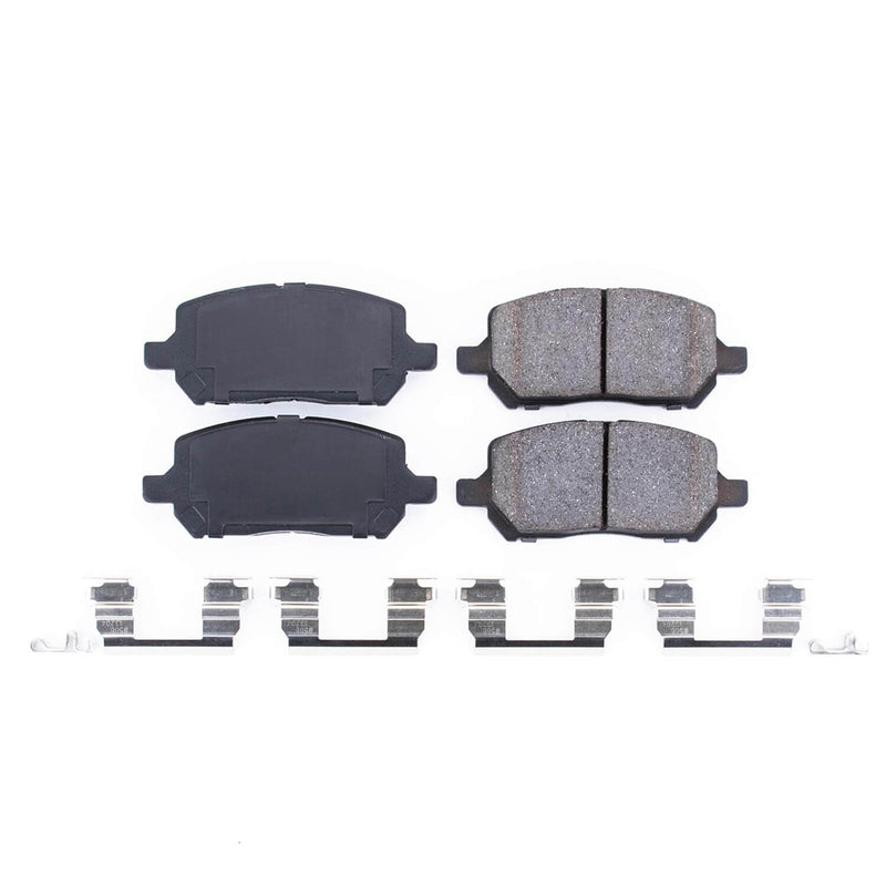 Power Stop 17-956 - Z17 Evolution Plus Ceramic Front Brake Pads vehicle fitment brake part