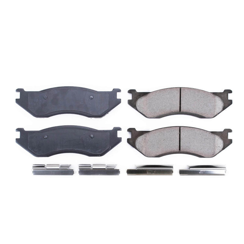 Power Stop 17-966 - Z17 Evolution Plus Ceramic Front Brake Pads vehicle fitment brake part