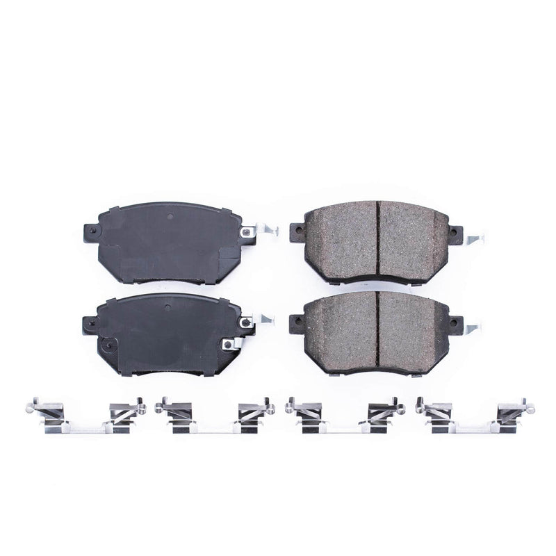 Power Stop 17-969 - Z17 Evolution Plus Ceramic Front Brake Pads vehicle fitment brake part