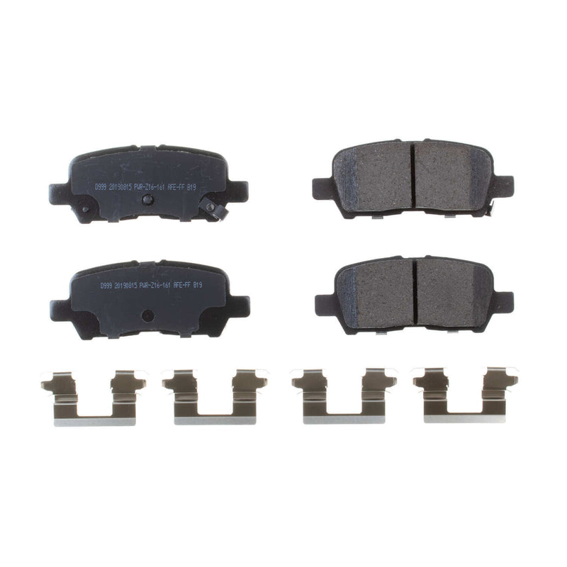 Power Stop 17-999 - Z17 Evolution Plus Ceramic Rear Brake Pads vehicle fitment brake part