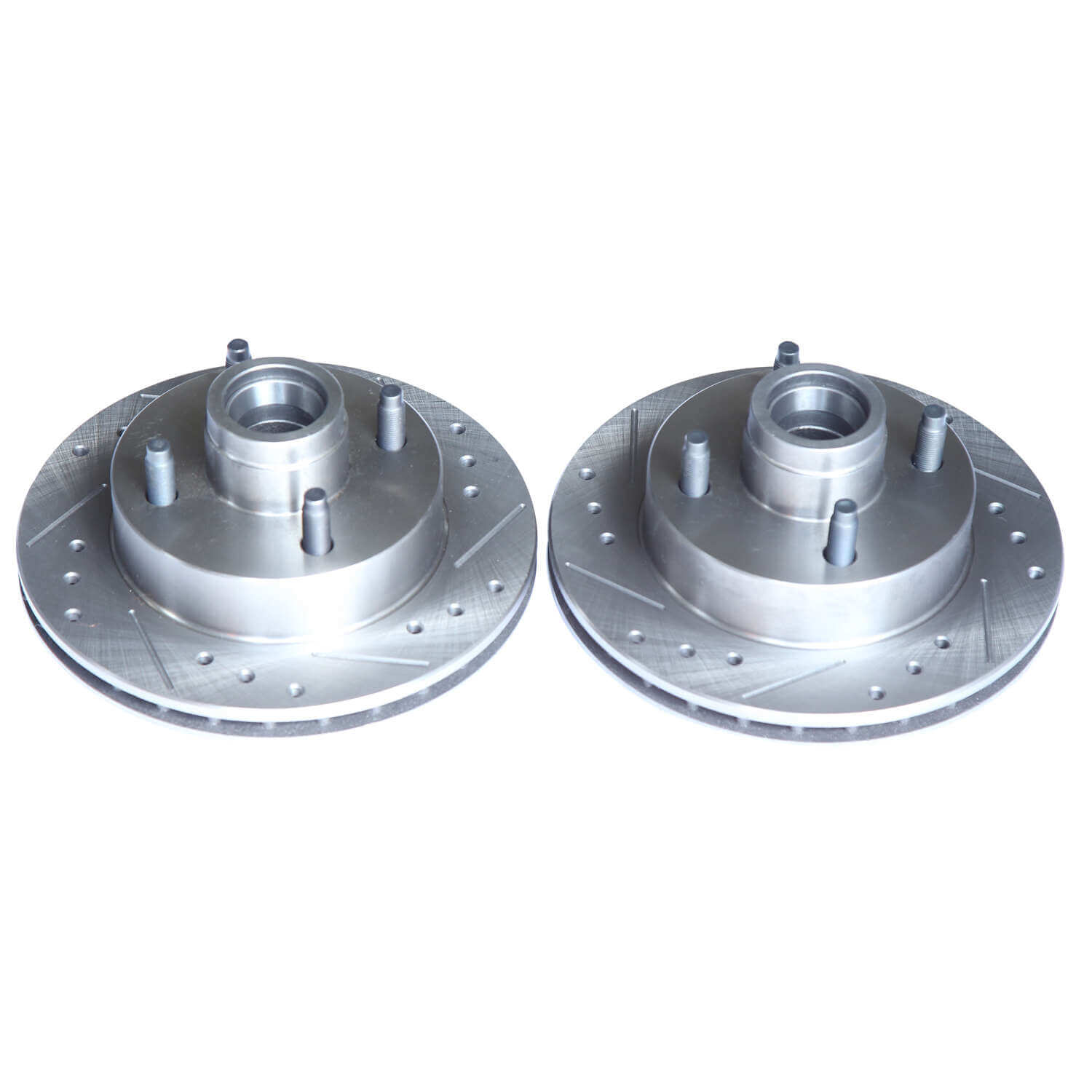 Power Stop AR8108XPR Evolution Performance 1-Piece Drilled And Slotted Front Brake Rotors for 1974 Ford Mustang Ii 2+2, Base, Ghia, Mach 1 product image