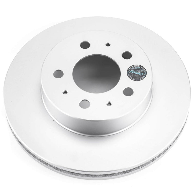 Power Stop AR8147EVC Evolution Geomet Coated 1-Piece Plain Front Brake Rotors for 1995-1997 Ford Crown Victoria Base, LX, Police Interceptor, S product image