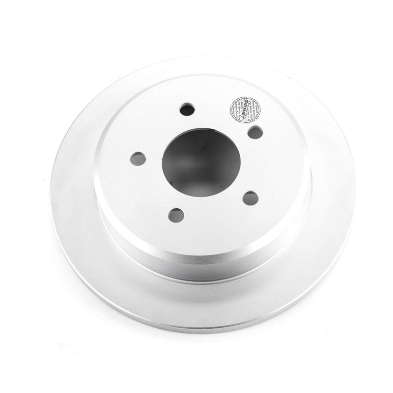 Power Stop AR8152EVC Evolution Geomet Coated 1-Piece Plain Rear Brake Rotors for 1996-2001 Ford Crown Victoria Base, LX, Police Interceptor, S product image
