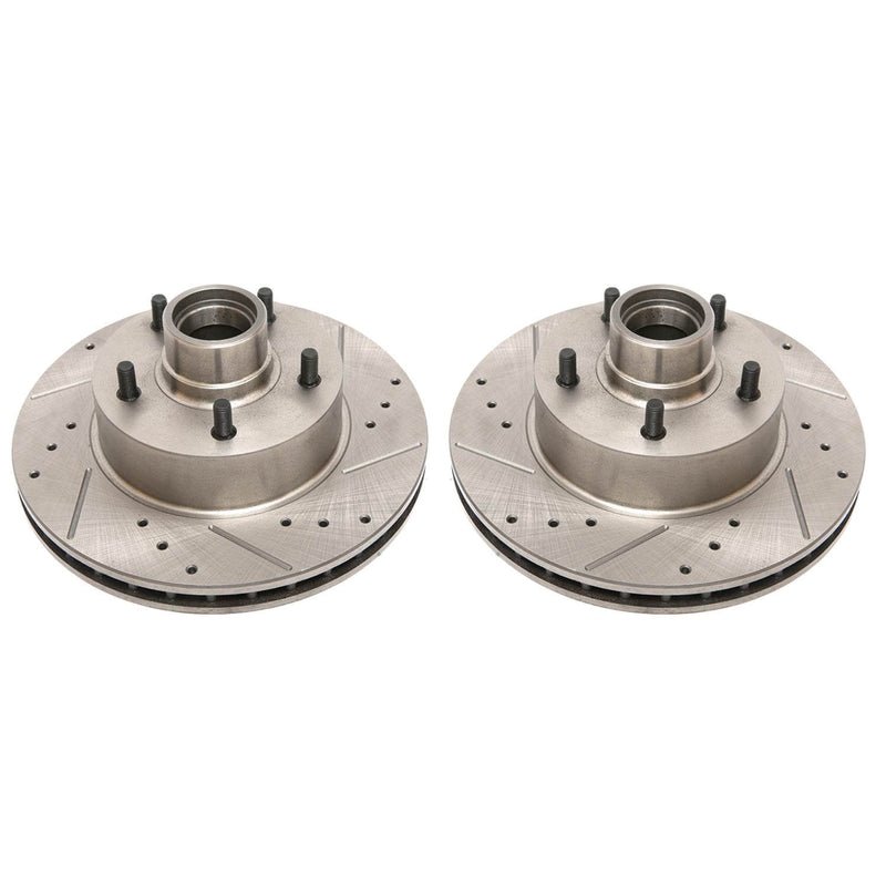 Power Stop AR8208XPR Evolution Performance 1-Piece Drilled And Slotted Front Brake Rotors for 1985 Buick Electra Estate Wagon product image