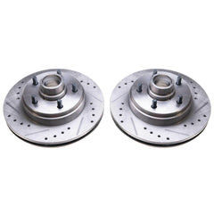 Power Stop AR8212XPR Evolution Performance 1-Piece Drilled And Slotted Front Brake Rotors for 1986-1989 Buick Electra Estate Wagon product image