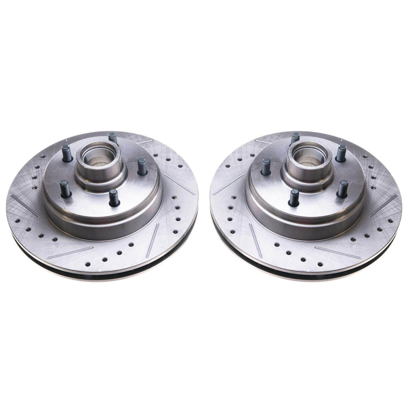 Power Stop AR8212XPR Evolution Performance 1-Piece Drilled And Slotted Front Brake Rotors for 1986-1989 Buick Electra Estate Wagon product image