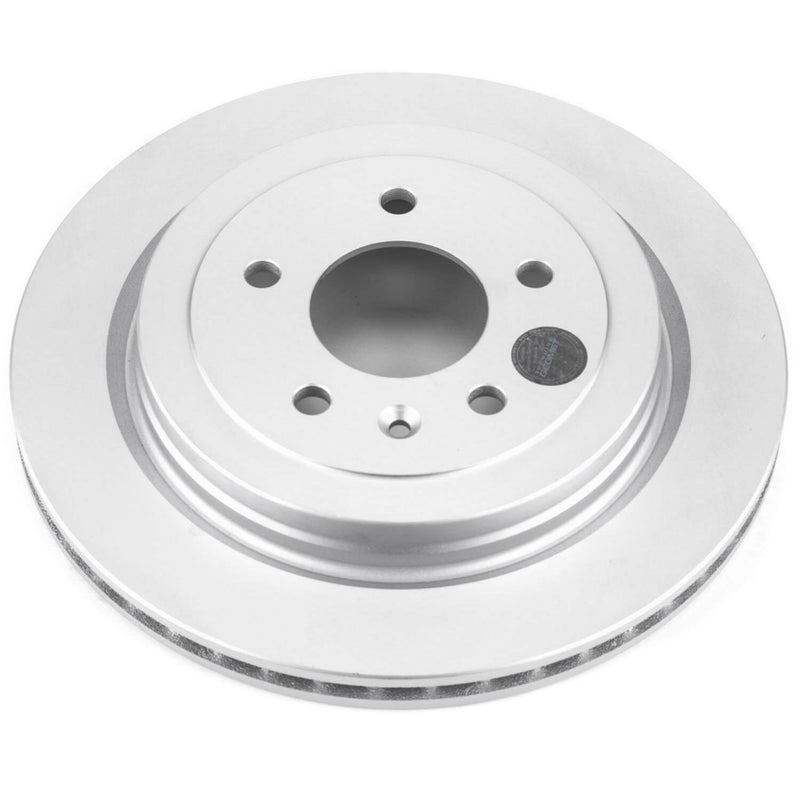 Power Stop AR82158EVC Evolution Geomet Coated 1-Piece Plain Rear Brake Rotors for 2013-2015 Cadillac Ats Base, Luxury, Performance, Premium product image