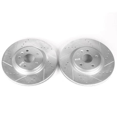 Power Stop AR82162XPR Evolution Performance 1-Piece Drilled And Slotted Front Brake Rotors for 2014-2017 Buick Regal GS product image