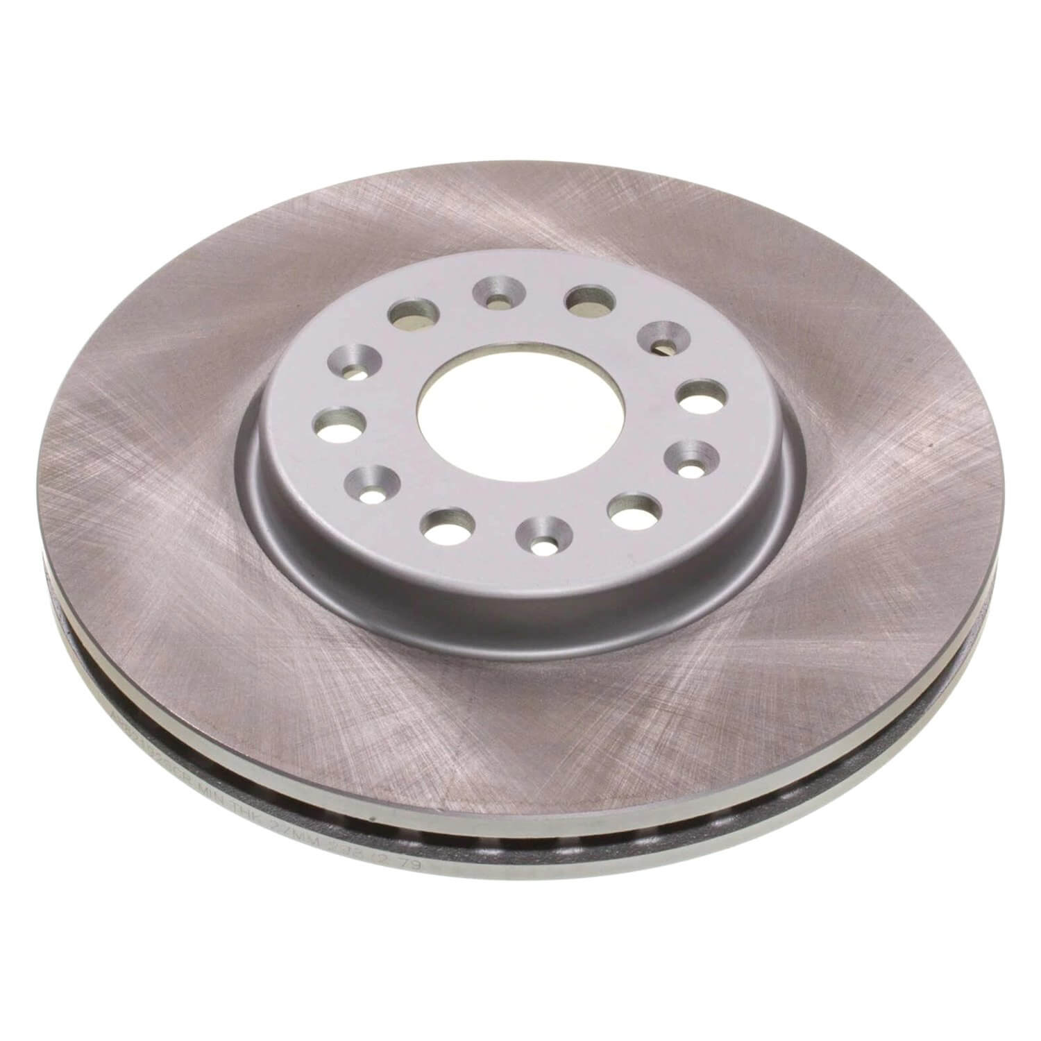 Power Stop AR82192SCR - Vented 1-Piece Plain Front Semi Coated Brake Rotors vehicle fitment brake part