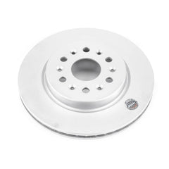 Power Stop AR82193EVC Evolution Geomet Coated 1-Piece Plain Rear Brake Rotors for 2018 Buick Enclave Avenir, Base, Essence, Premium product image