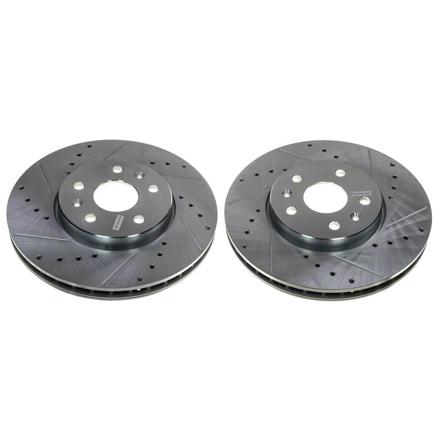 Power Stop AR82200XPR Evolution Performance Vented 1-Piece Drilled And Slotted Front Brake Rotor for 2020-2022 Chevrolet Corvette Stingray product image