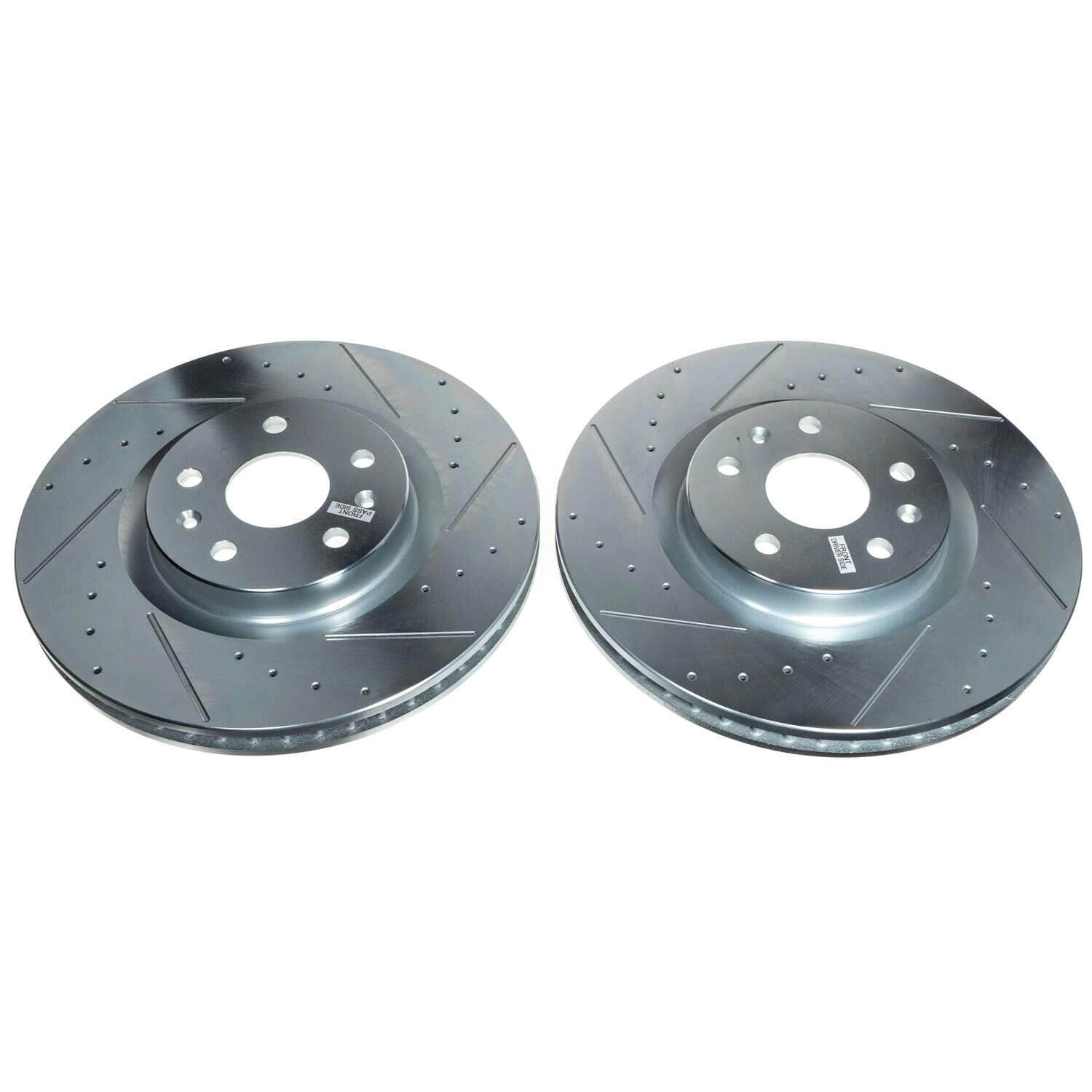 Power Stop AR82202XPR Evolution Performance Vented 1-Piece Drilled And Slotted Front Brake Rotor for 2020-2022 Chevrolet Corvette Stingray product image