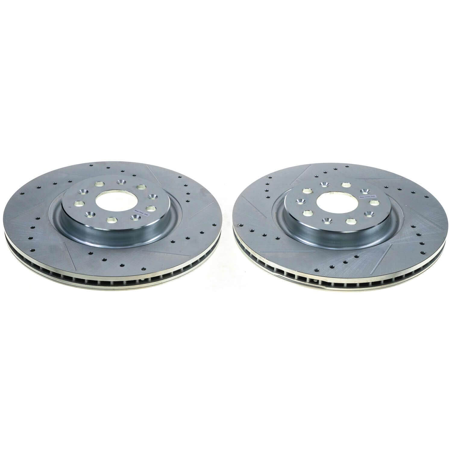 Power Stop AR82203XPR Evolution Performance Vented 1-Piece Drilled And Slotted Rear Brake Rotor for 2020-2022 Chevrolet Corvette Stingray product image