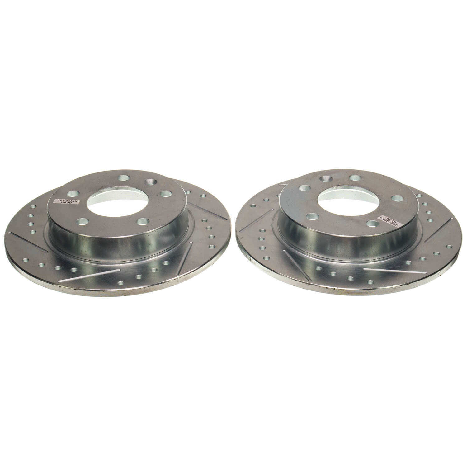 Power Stop AR82206XPR Evolution Solid Drilled And Slotted Rear Brake Rotor for 2020-2022 Buick Encore GX Essence, Preferred, Select product image