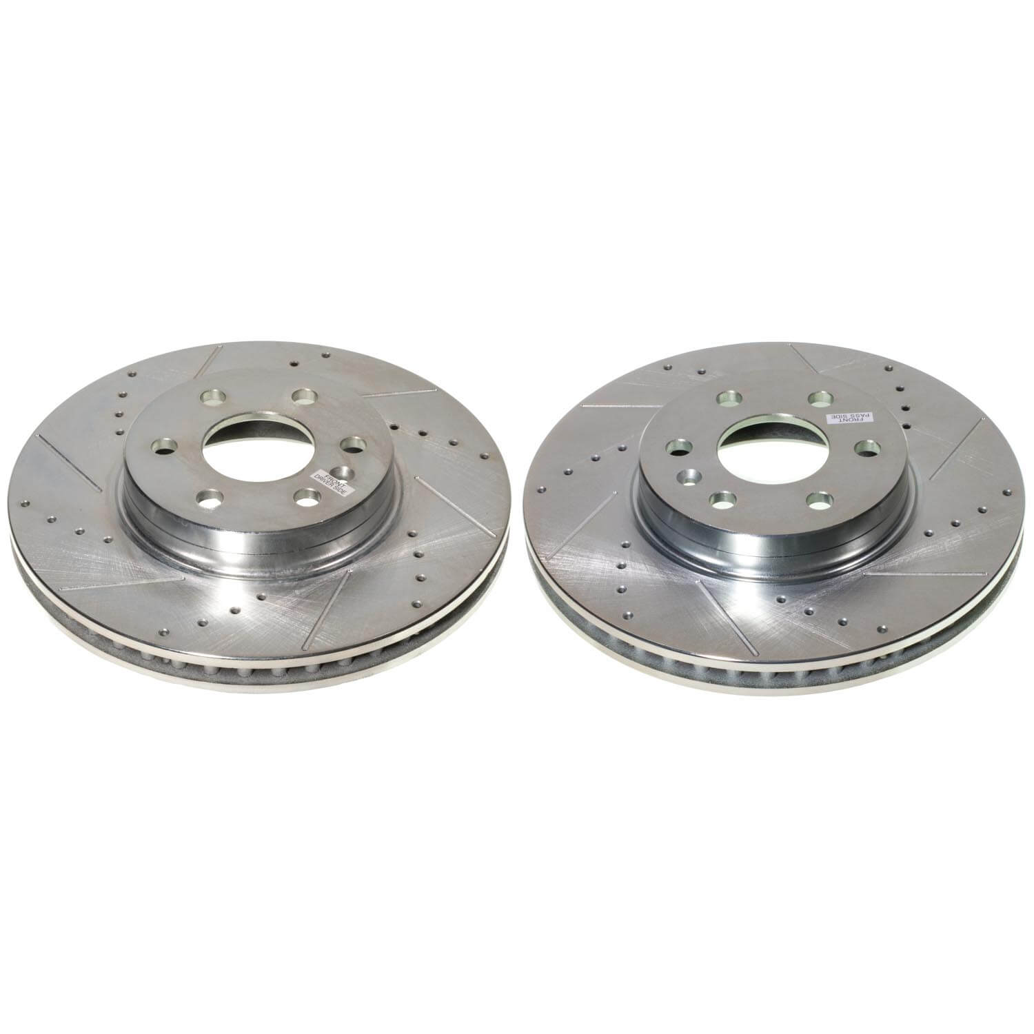 Power Stop AR82207XPR - Evolution Performance Vented 1-Piece Drilled And Slotted Front Brake Rotors vehicle fitment brake part