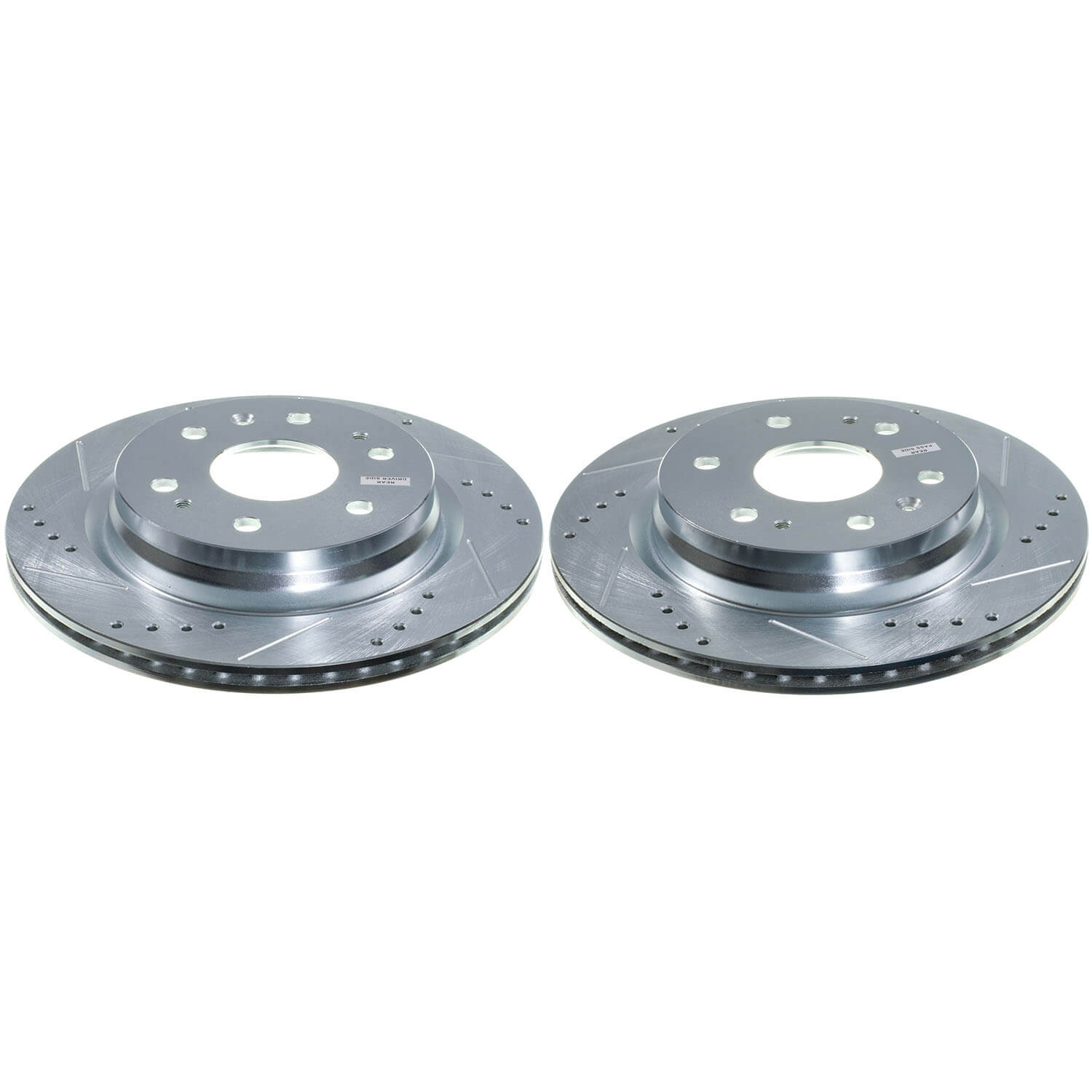 Power Stop AR82211XPR Evolution Performance Vented 1-Piece Drilled And Slotted Rear Brake Rotors for 2023 Chevrolet Colorado LT, Trail Boss, Wt, Z71, ZR2 product image