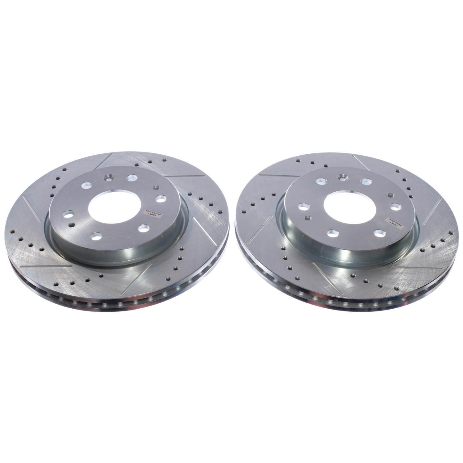 Power Stop AR82212XPR Evolution Performance Vented 1-Piece Drilled And Slotted Front Brake Rotors for 2023 Chevrolet Colorado LT, Trail Boss, Wt, Z71, ZR2 product image