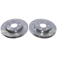 Power Stop AR82212XPR Evolution Performance Vented 1-Piece Drilled And Slotted Front Brake Rotors for 2023 Chevrolet Colorado LT, Trail Boss, Wt, Z71, ZR2 product image