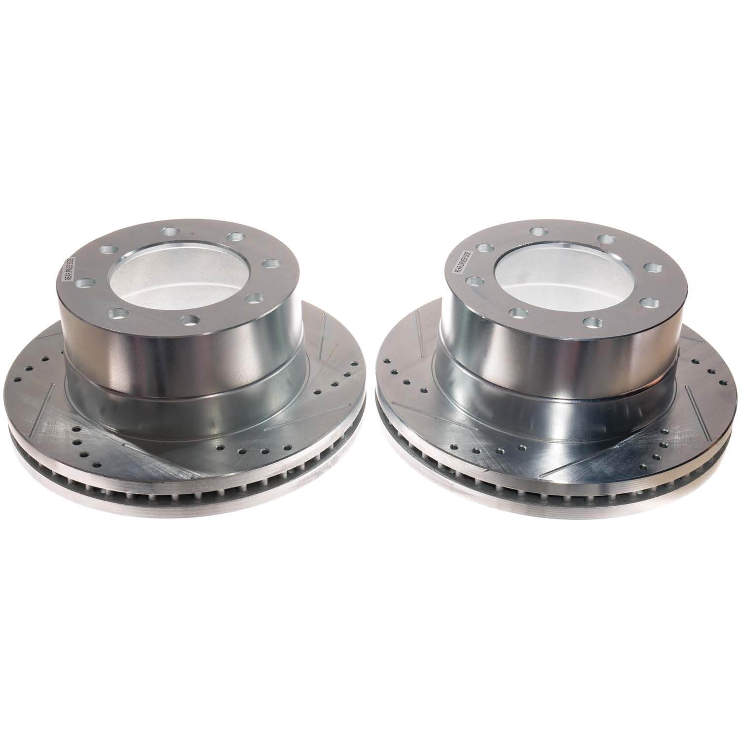 Power Stop AR82213XPR Evolution Performance Vented 1-Piece Drilled And Slotted Rear Brake Rotors for 2021-2023 Chevrolet Express 3500 Base, LS, LT product image