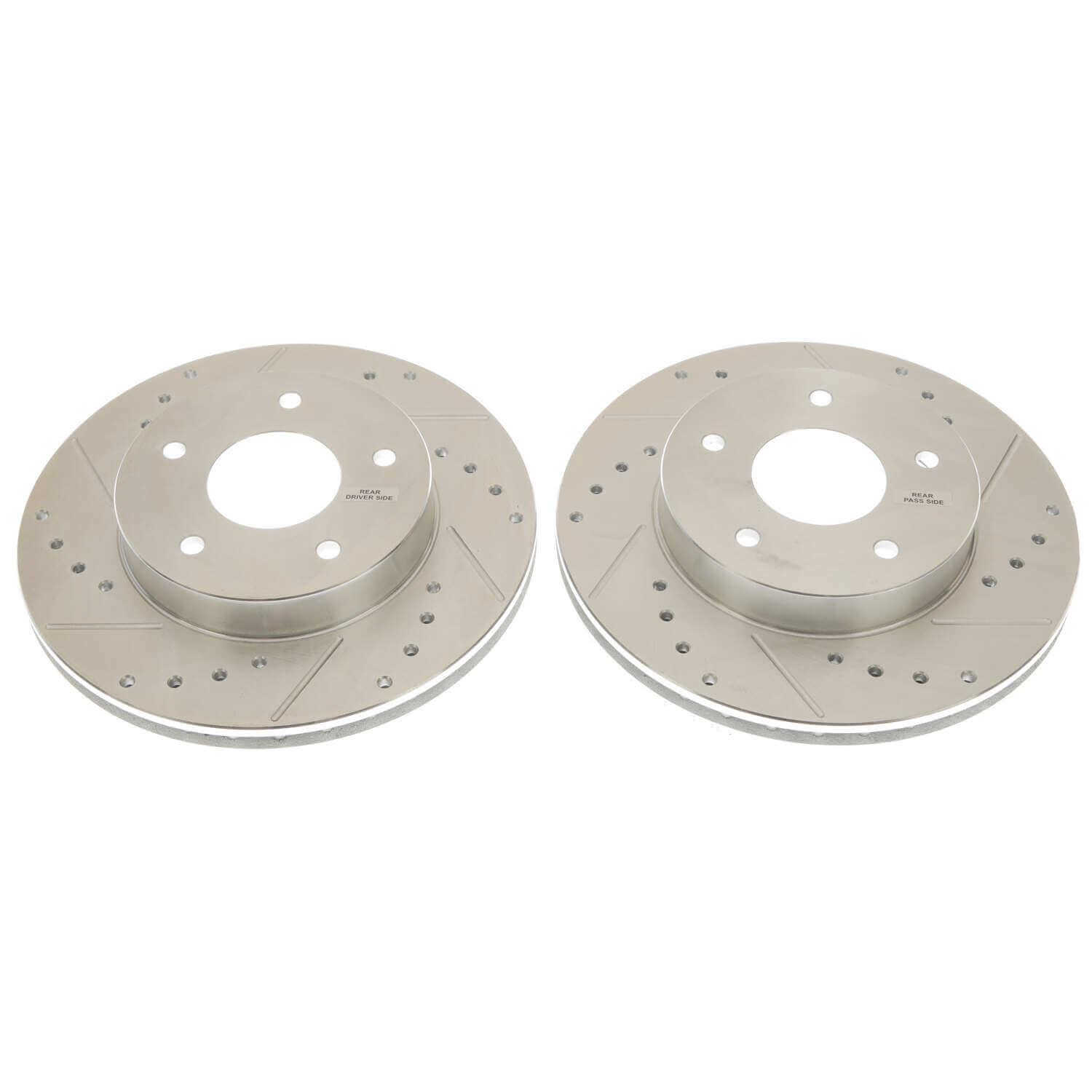 Power Stop AR8225XPR Evolution Performance 1-Piece Drilled And Slotted Rear Brake Rotors for 1979-1981 Pontiac Firebird Base, Esprit, Formula, Trans Am Rear Disc product image