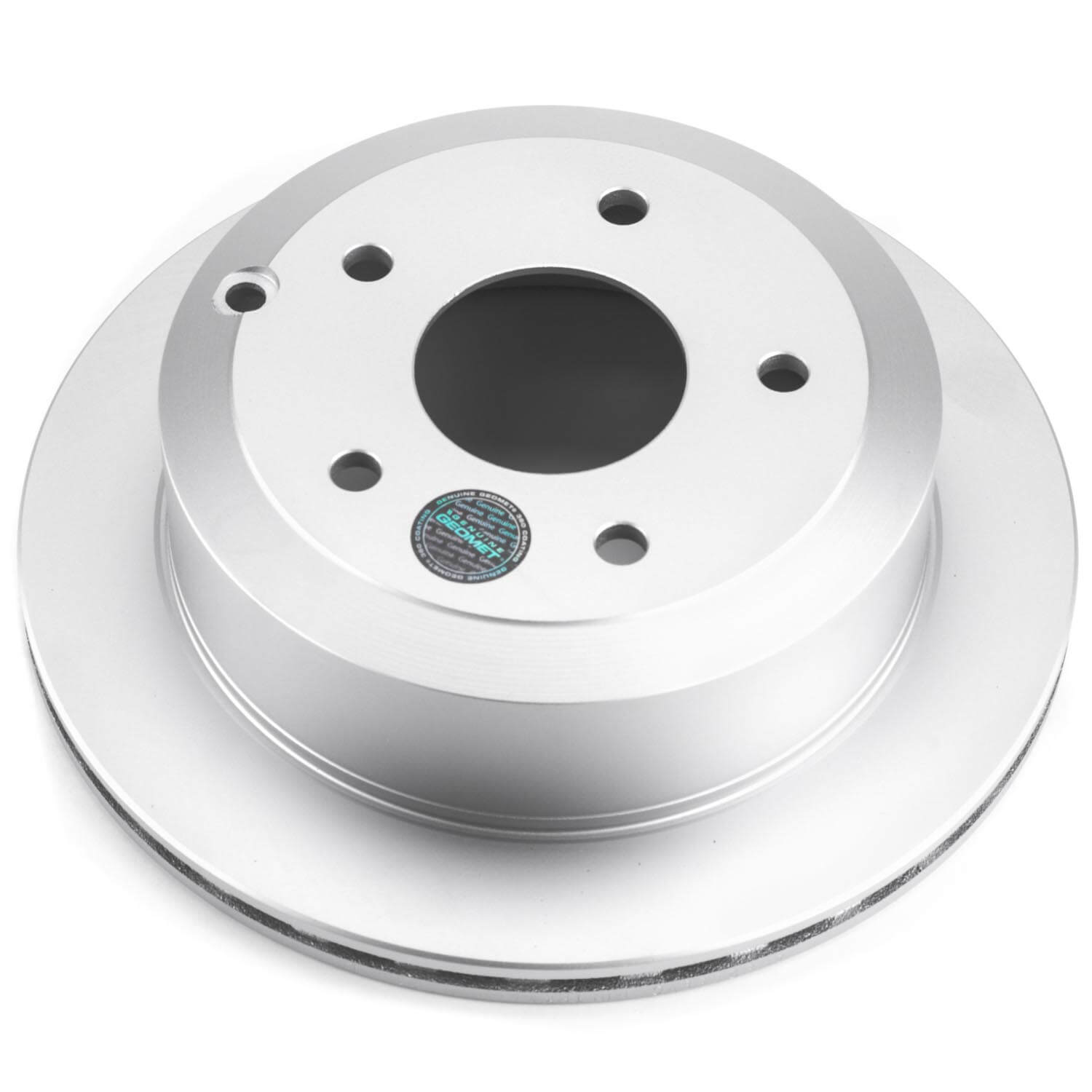 Power Stop AR8285EVC Evolution Geomet Coated 1-Piece Plain Rear Brake Rotors for 2005-2006 Pontiac Gto Base product image