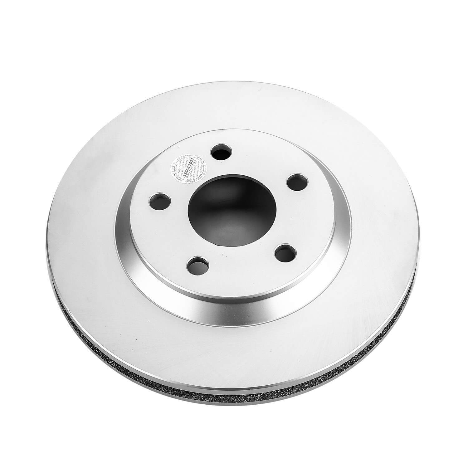 Power Stop AR8299EVC Evolution Geomet Coated 1-Piece Plain Front Brake Rotors for 2005 Buick Lesabre Custom, Limited product image