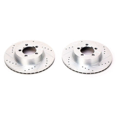 Power Stop AR8305XPR Evolution Performance Vented 1-Piece Drilled And Slotted Front Brake Rotor for 1967 Dodge Dart 270, Base, GT product image